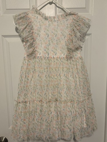 Girls flowy floral dress - flowy,