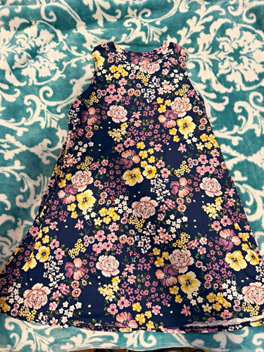 Amy byer girls navy floral - navy,