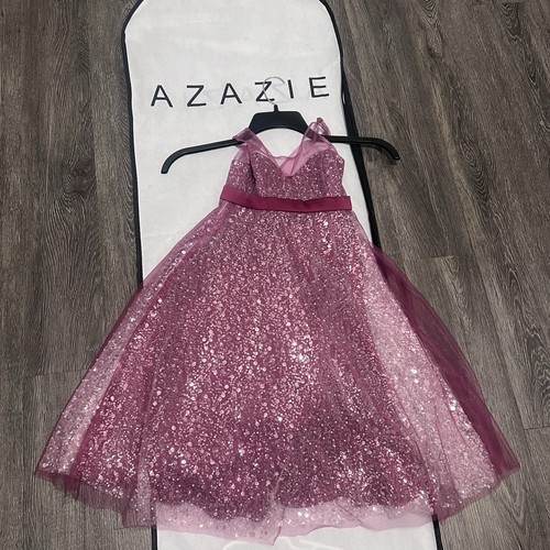 Azazie siwa flower girl - azazie, dress