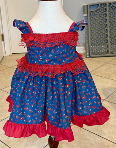Custommade girls blue red - custommade, blue/red