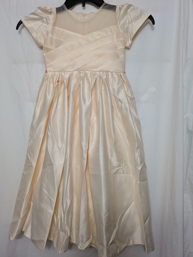 Girls champagne satin - girls,