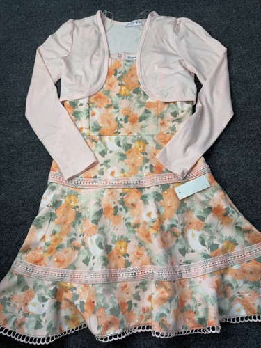 Knit works girls 2pc - works, floral