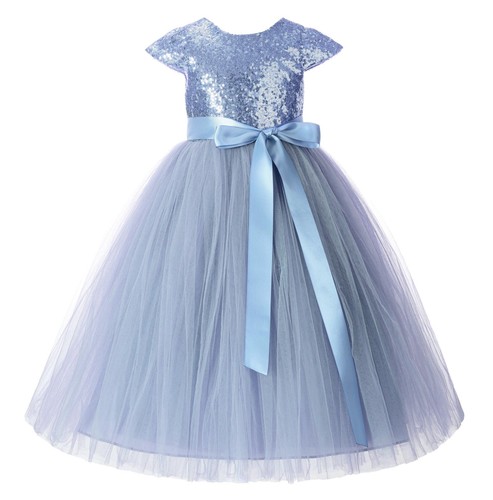 Cap sleeves sequin - cap, flower