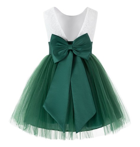 Backless lace flower - lace, girl
