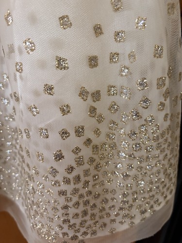 Girls dress ivory gold - girls,