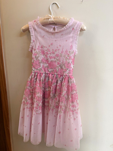 Zenzi girls pink floral - l,