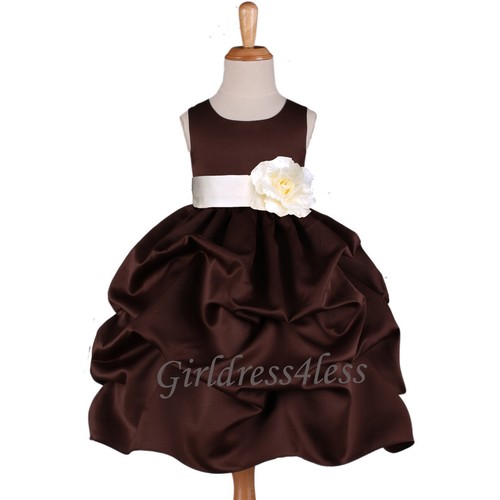 Brown ivory pick wedding - pick, up