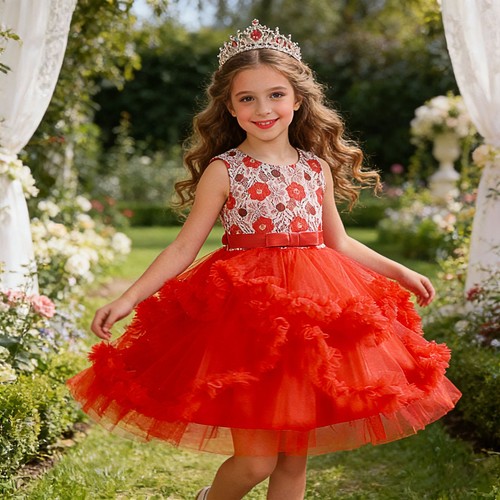 Flower girl dress wedding - flower,