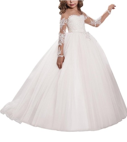 Wedding flower girl dress - wedding,