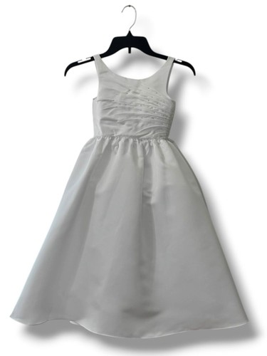 White flower girl - size, 5
