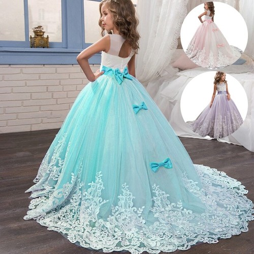Girls lace long - girls, prom