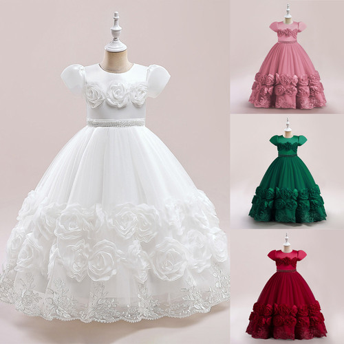 Flower girl dress wedding - girl,