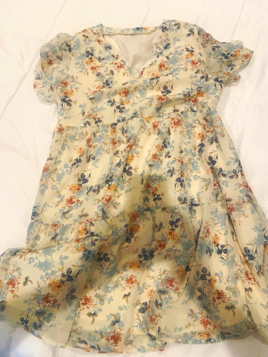 Two dresses multicolor floral - two,