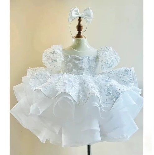 Handmade white lace flower - handmade,
