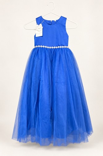 Uhnice girls royal blue flower - uhnice,