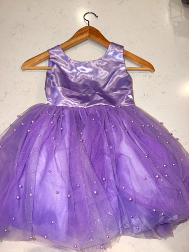Handmade purple flower girl - handmade,