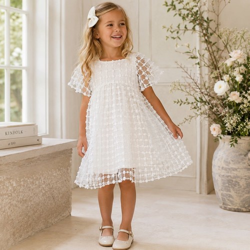 Zara girls white - white, organza