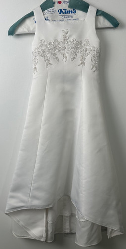 Flower girl bridesmaid dress - girl, 4