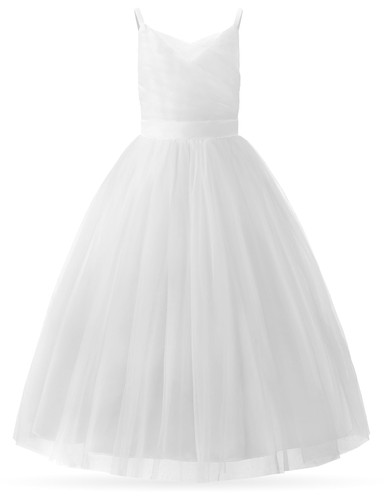 Flower girl spaghetti strap - spaghetti,
