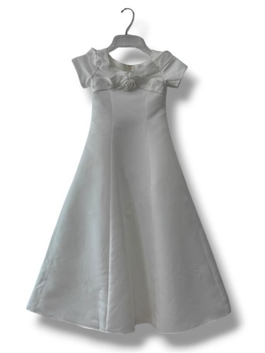 Ivory communion flower girl - or,