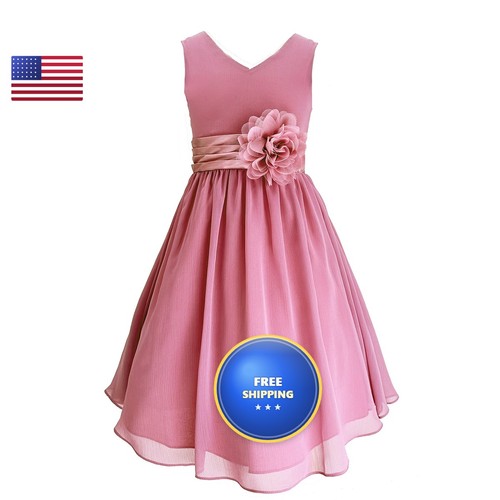 Bow dream flower girl dress - dream,