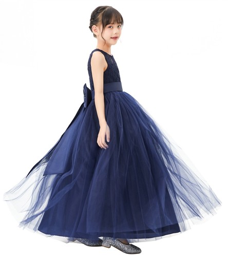 Line flower girl dress - a-line,